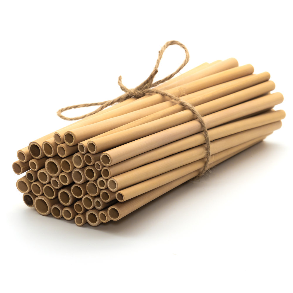 Organic grass drinking straws from Vietnam